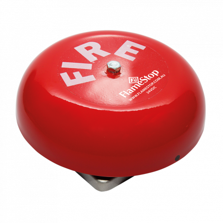 6" Red Fire Bell 150mm 12VDC