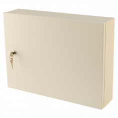 Small Metal Storage Cabinet - Milk White