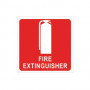 100mm Extinguisher Location Sign