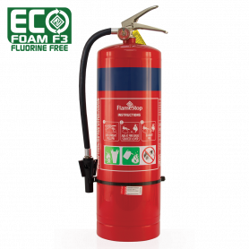 FlameStop 9.0L ECO Foam F3 Fluorine Free Foam Type Portable Fire Extinguisher