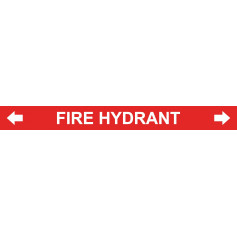-FIRE HYDRANT- PIPE MARKER