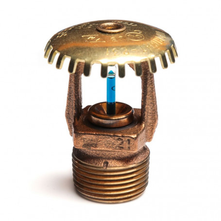 VK531 - QR ELO Upright Sprinkler (Storage-Density/Area) (K11.2)-141C-Standard Brass