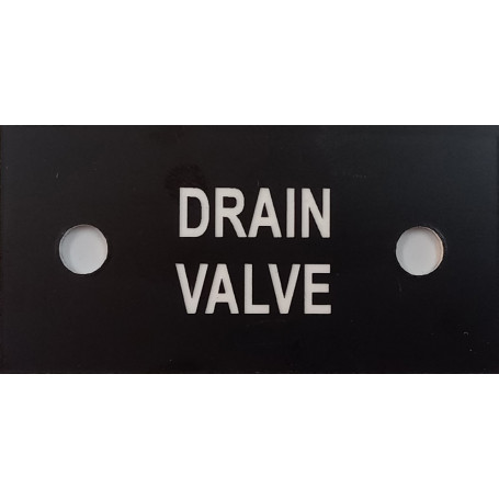 DRAIN VALVE. SMALL 