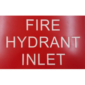 FIRE HYDRANT INLET (RED/WHITE) 