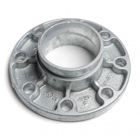 100NB ANSI GROOVED FLANGE ADAPTOR. FIREKING. GALV