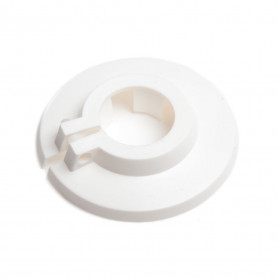 15mm FLAMCO Cover Plate, White 1/2"