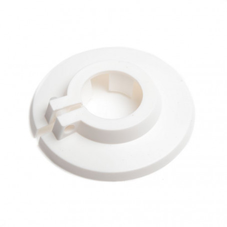 15mm FLAMCO Cover Plate, White 1/2"