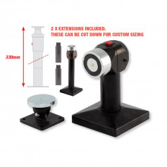 Floor or Wall Mount 50kg MDH with 2 x 100mm Extensions