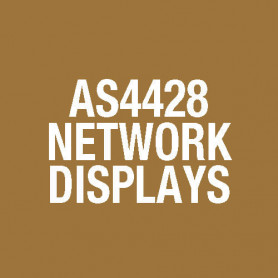 NDU AS4428 Network Display, 4U 19" Rack Module FP0794