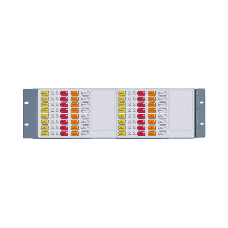 FP, grade2 16 zone EWS extender 3U door GREY FP1126