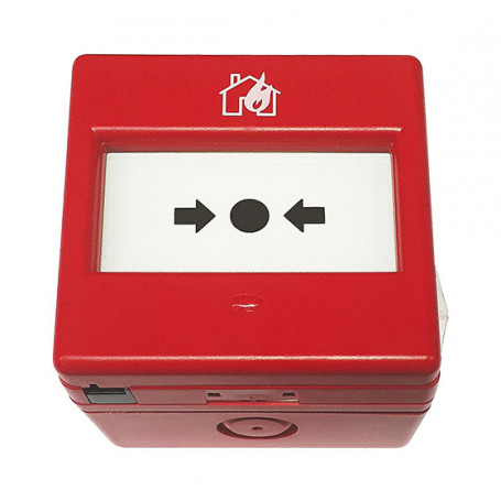 IP66 Red Conventional Weatherproof Manual Call Point